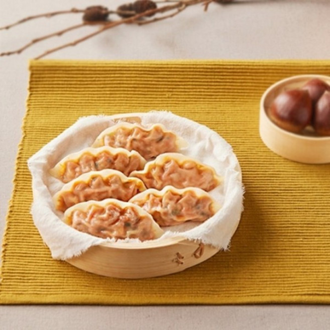 [1+1] 실속 고급 엄지 김치 왕교자1 05Kg 맛있는 밥상