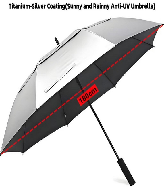튼튼한 장우산 드래곤 스네이크 호신용 남성용 초대형 방풍 우산 강한 이중층 자외선 차단 파라솔 비즈니스 대형 골프 해변 쉐이드 여행 185cm