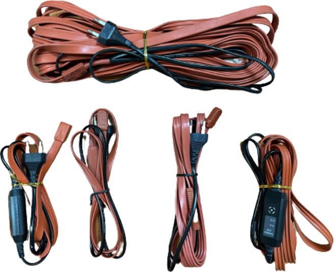 동파방지열선 히터 일반형 PVC 센서형/겨울/겨울수도동파/계량기, 10M, 10M