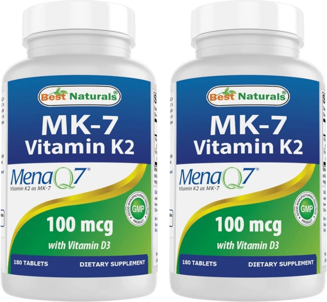 베스트네추럴스 비타민 K2 MK7 180정 2개 - 쿠팡