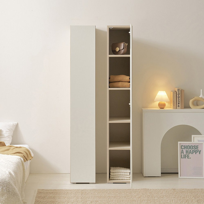 [케이컴퍼니본사] LPM 이음 푸시300도어선반장, 화이트