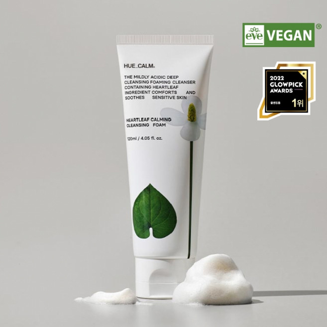 휴캄 어성초 진정 클린 폼, 120ml, 1개