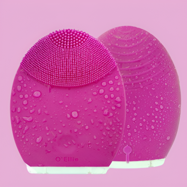 루미네어 실리콘 세안 진동 클렌저 브러쉬 핑크 2개