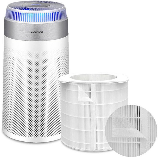 쿠쿠 공기청정기 필터 인스퓨어 AC-24W20FW 호환용, 고급형 세트, 1개