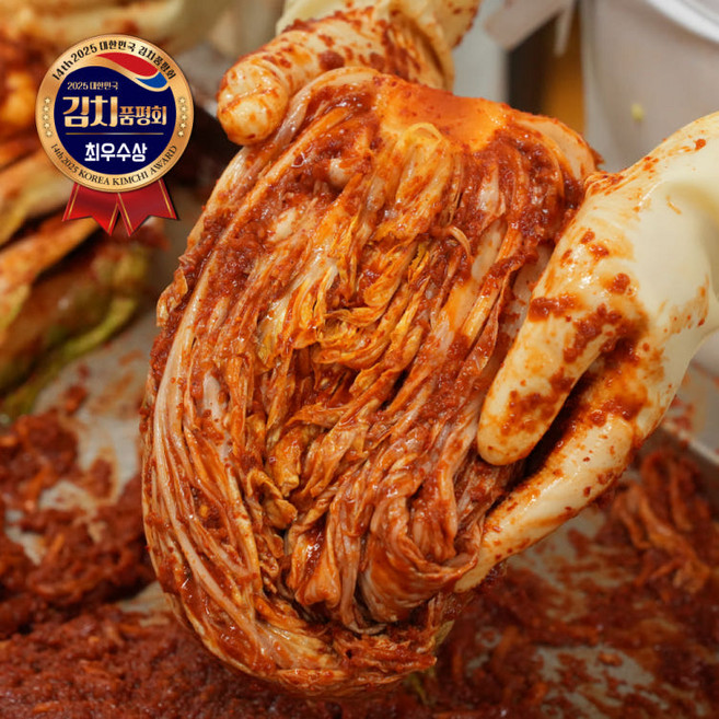 (김치품평회 최우수상) 국내생산 당일제조 국내산 배추 주안이네 포기김치, 3kg, 1개