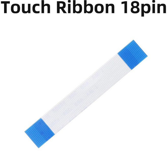교체 R2 L2 케이블 연결 버튼 플렉스 컨트롤러 리본 DUALSENSE 모터 R1 L1 BDM 020 010, touch ribbon 18pin