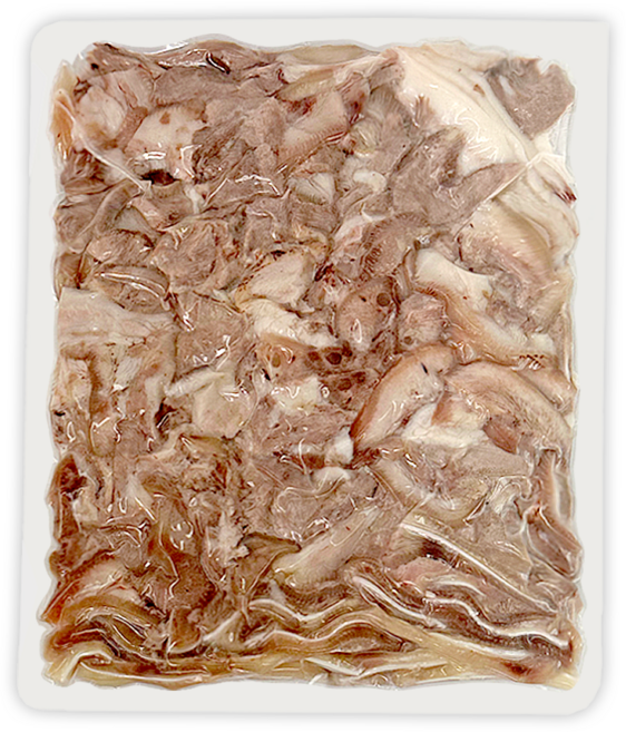 춘풍접객 돼지 머리고기 슬라이스 2kg 머릿고기 돈두슬라이스 삶은돼지머리 슬라이스 국밥고기, 1개