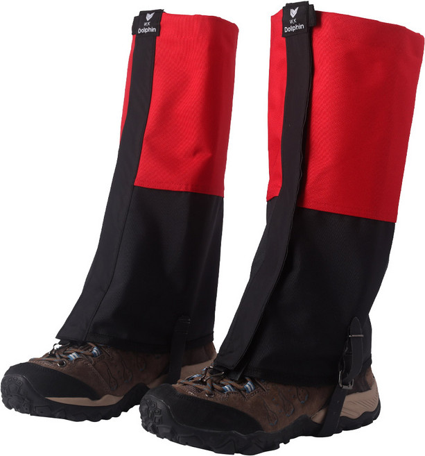 돌핀 등산 작업 롱스패츠 방수 방설, 파이어레드