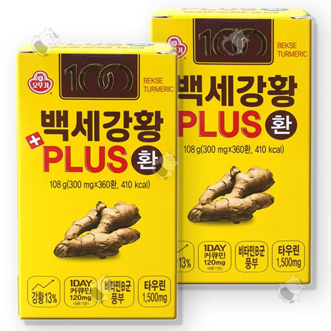 네이쳐바이 백세 강황환 360환, 2병