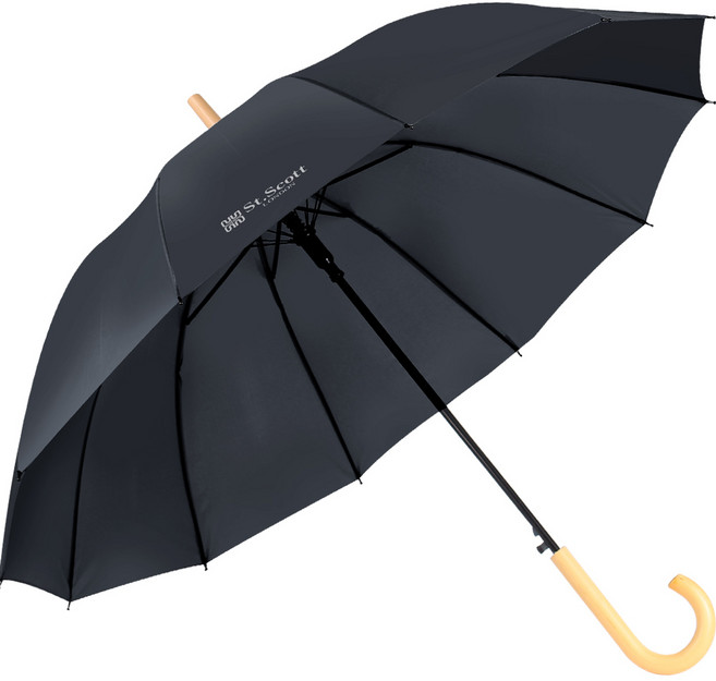 세인트스코트 우드 손잡이 장우산