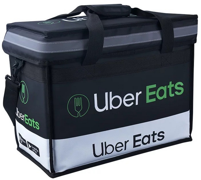 Uber Eats 保溫箱, 黑色（8格）, 1個