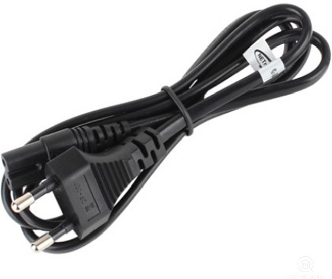 노트북 어댑터 2구8자 AC 녹음기코드 파워케이블 전원선 2.5V 220V, 1개