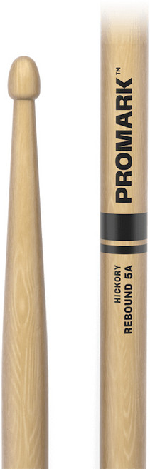 Promark 드럼스틱 5A 셀렉트 리바운드 RBH565AW, 1개