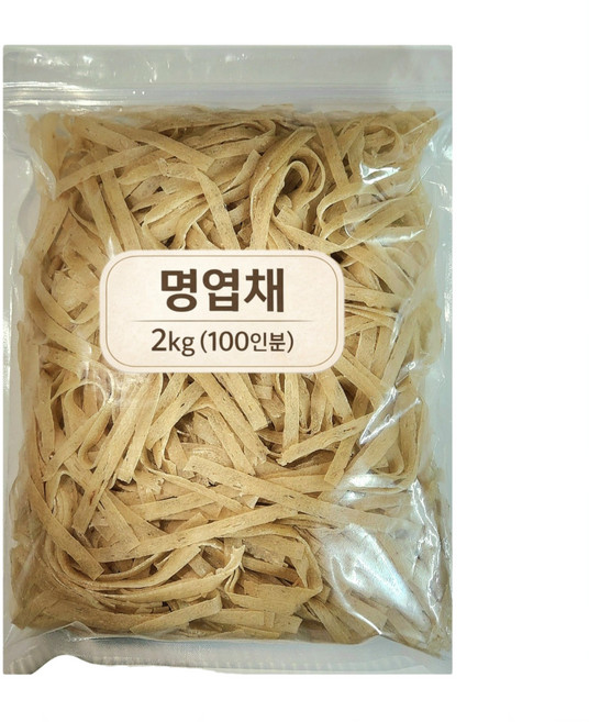 서울식품 명태로 만든 국내가공 명엽채, 1개, 2kg