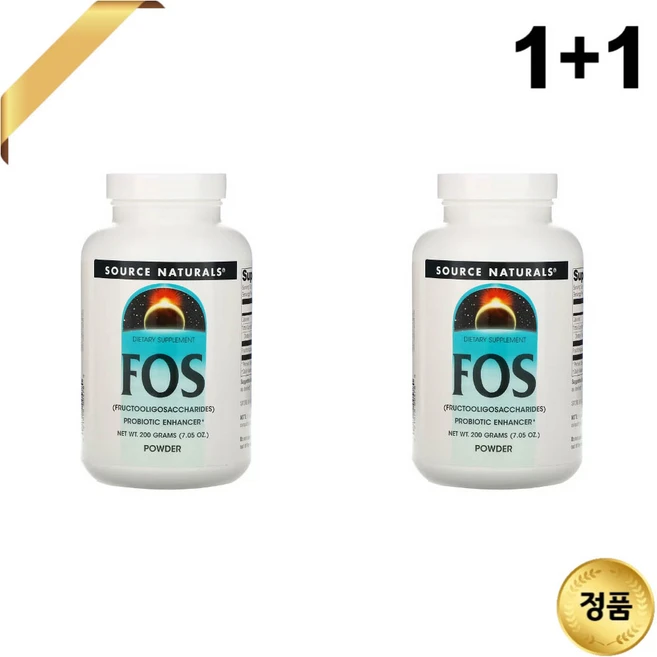 소스내츄럴스 FOS 파우더, 200g, 2개 - 쿠팡