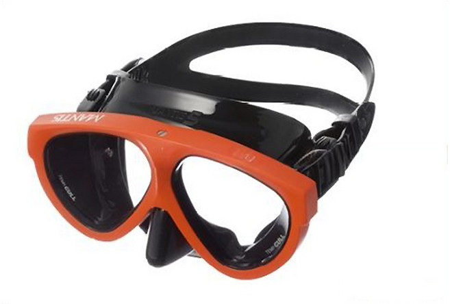 걸 GULL 만티스5 스킨스쿠버 마스크, BS 오렌지