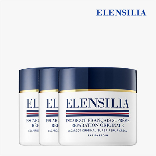 [엘렌실라] [정가120 000원] 에스카르고 오리지널 슈퍼 달팽이 크림 50g 3개