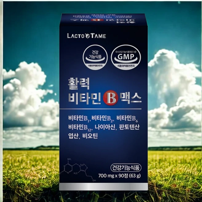 활력을 깨우자!! 우리몸의 에너지를 깨워주는 비맥스는 비타민B군 8종을 모두 담은 수용성비타민입니다. 꼭 섭취해보세요!! 활력비타민비맥스, 2개, 90정 - 쿠팡