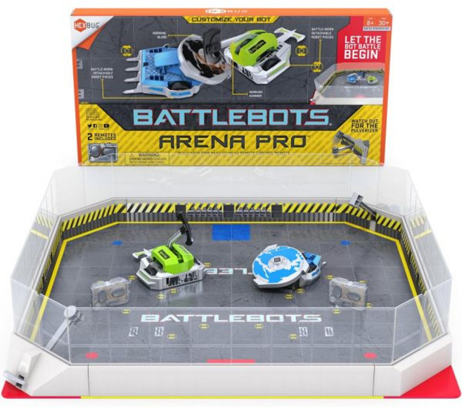 HEXBUG 헥스버그 배틀봇 아레나 프로 100가지 이상의 구성이 가능한 용 원격 제어 로봇, New Version, 1개