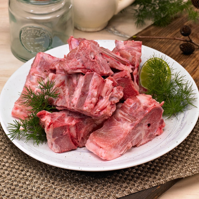 유황한돈 냉동 등뼈 감자탕 재료 등뼈찜 고기, 1개, 1kg