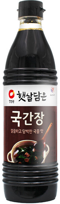 청정원 햇살담은 국간장, 840ml, 10개