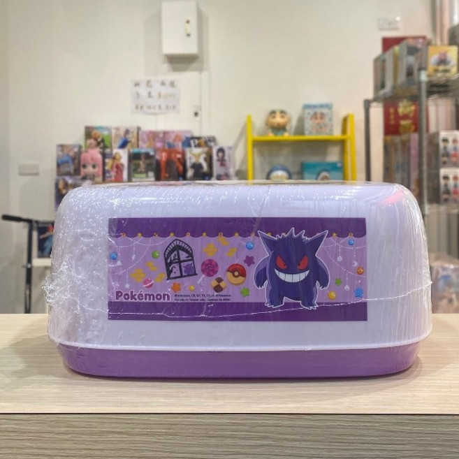 Pokémon 寶可夢 耿鬼彈跳式面紙盒, 紫色, 1個