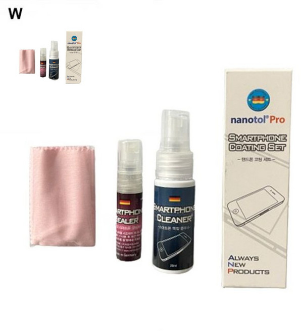 핸드폰코팅세정제 독일 핸드폰 코팅제 세트, 1개입, 1개