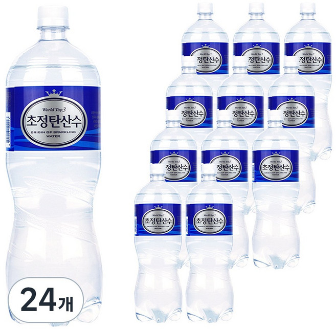 초정탄산수, 1.5L, 24개