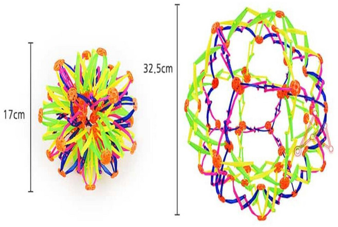 물결샵 매직공 단색 요술 레저 즐거움 실내 신나는놀이 유아체육교구 조카선물 간편 야외