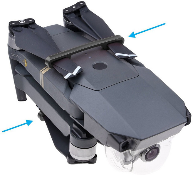 DJI 매빅프로 MAVIC PRO 전용 프로펠러 고정 밴드 수납용 고정 스트랩 블레이드 보호 악세사리, 1개, (매빅프로) 프로펠러락밴드