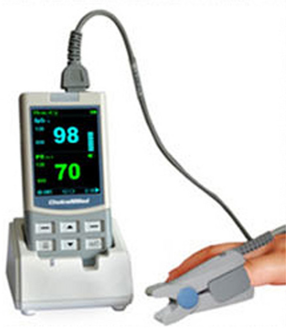 초이스 의료용 산소포화도 맥박수 측정기 핑거형 옥시미터 종합병원 요양병원 가정 MD300M, 1개, 1개입