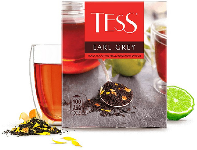 테스 얼그레이 홍차 100티백 TESS EARL GREY BLACK TEA 100bags, 1.8mg, 1개, 100개입