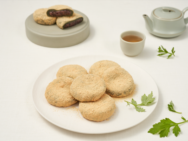 헐레벌떡&황금들녘 콩쑥모찌 60g 30알, 1박스, 1.8kg