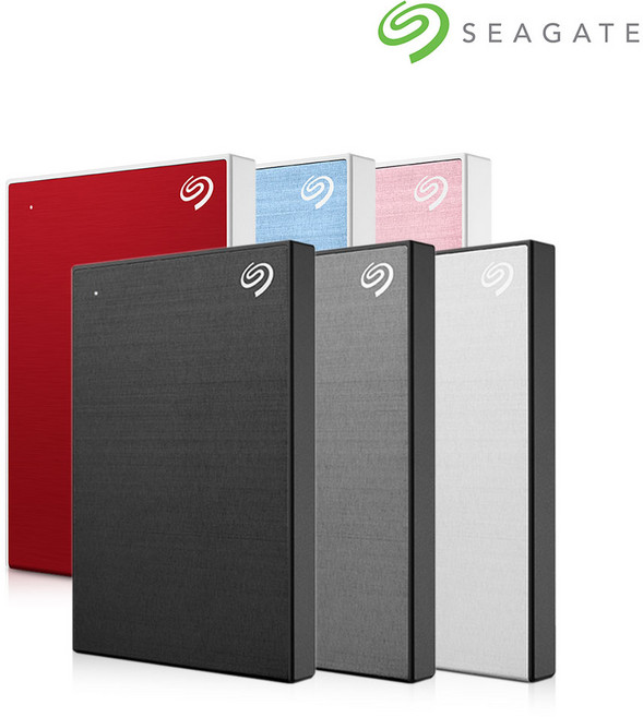 [ 씨게이트 공식스토어 ] One Touch HDD 외장하드 + 파우치증정 데이터복구무료, 블랙, 2TB