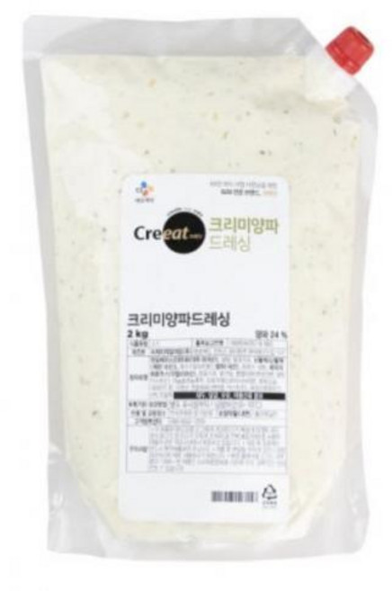 쉐프솔루션 크리미양파드레싱 CJ 냉장, 1개, 2kg