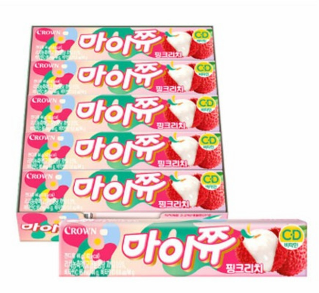 마이쮸 핑크리치, 44g, 15개