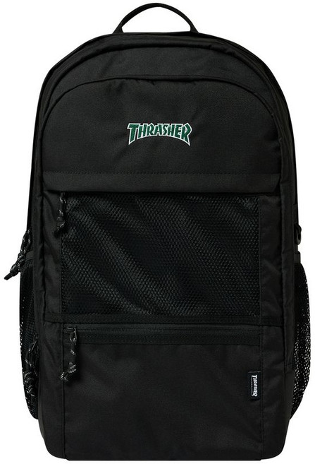 THRASHER 메쉬 포켓 백팩 그린