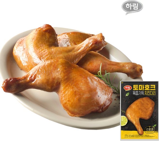 마니커-참나무로 훈연한 훈제닭다리170g, 8개, 170g