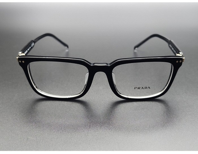 프라다 명품 뿔테 고급스러운 디자인 멋진 안경테 VPR 13Y-F 블랙