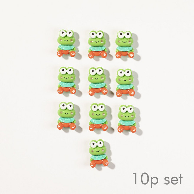 에버피크 동물 냉장고 인테리어 자석 마그네틱, 왕눈이개구리10p