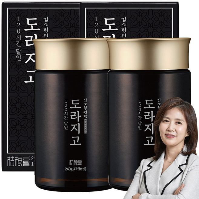 김소형원장 도라지청 120시간 달인 도라지고, 240g, 2개