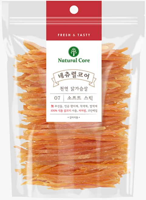 네츄럴코어 치킨소프트스틱 180g 천연간식, 1개 - 쿠팡