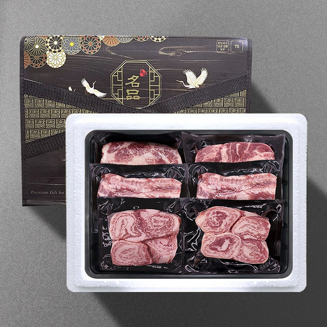 [기품맛담] 이베리코베요타 1.2kg 선물세트 1호(목4갈4눈4), 1개