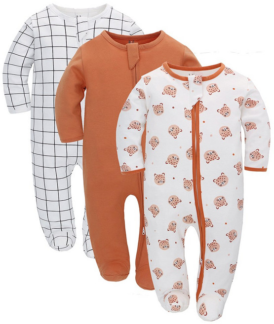 미라클 베이비 신생아바디슈트 순면 유발우주복 침낭 유아옷