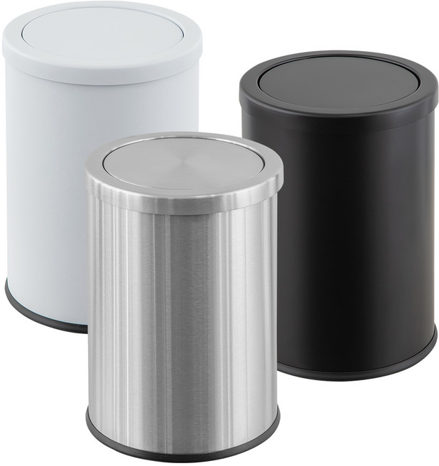 패블러스 퀸시 뱅뱅이 10리터 스텐 사무실 화장실 쓰레기통, 1개