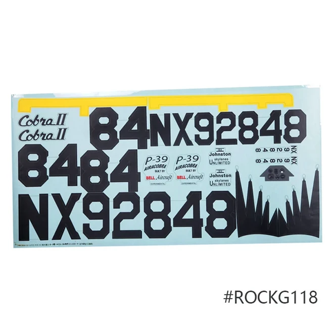 FMS 980mm P39 옐로우 파트 프로펠러 스피너 모터 샤프트 보드 마운트 랜딩 기어 후퇴 ESC 서보 RC 비행기 스페어, [07] Motor Board, 1개