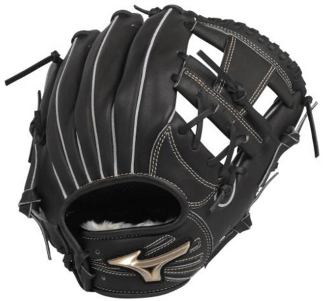 미즈노 글로벌 엘리트 유소년 내야 야구글러브 S 블랙 22400, 1개