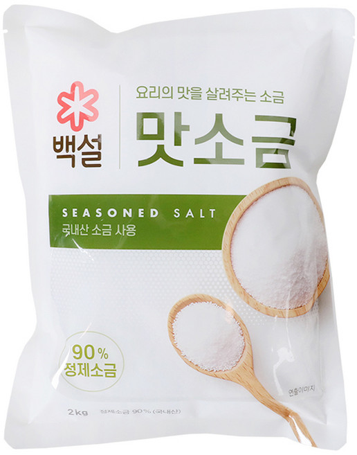 CJ 백설 맛소금2kg, 2kg, 1개