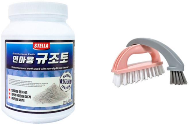 마법 가루! 규조토 파우더(500g +토토솔 1개), 2개