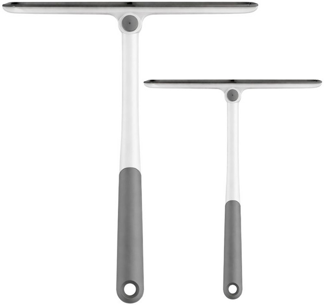 소픽 유리청소 각도조절 스퀴지 27cm35cm, 그레이, 2개